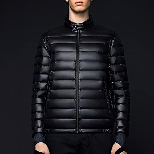 Lightweight Down Jacket Men's Short Fall/winter Stand-collar Goose Down Jacket