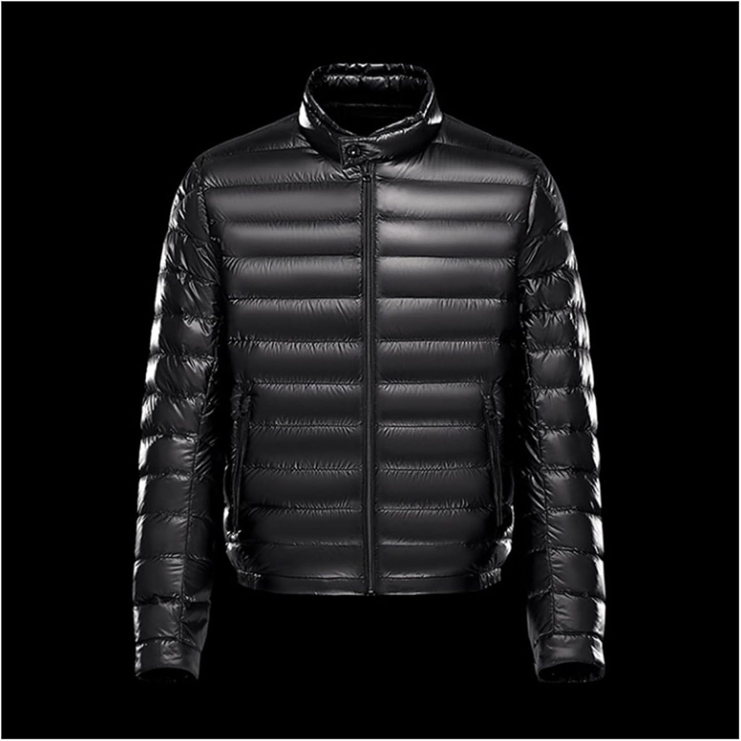 Lightweight Down Jacket Men's Short Fall/winter Stand-collar Goose Down Jacket
