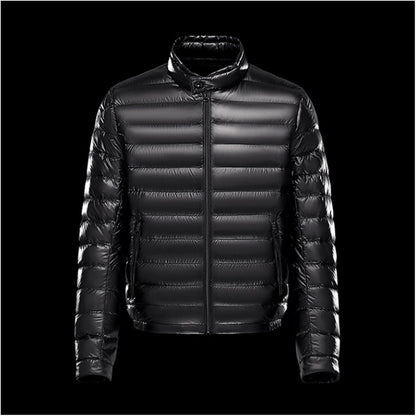 Lightweight Down Jacket Men's Short Fall/winter Stand-collar Goose Down Jacket