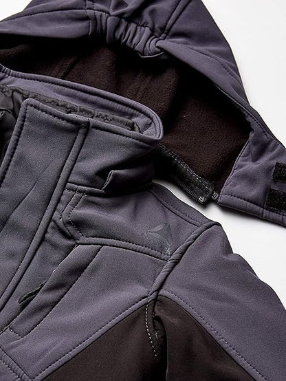 Reebok Boy's Active Super Soft Shell Jacket Down Alternative Coat